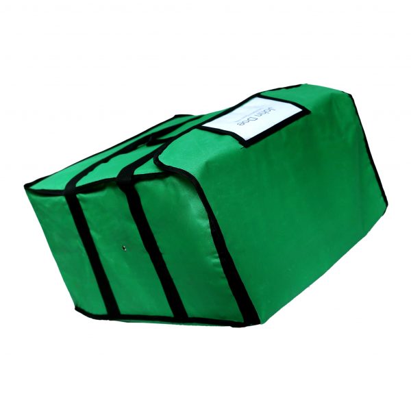 Green Pizza Bags with Label Card