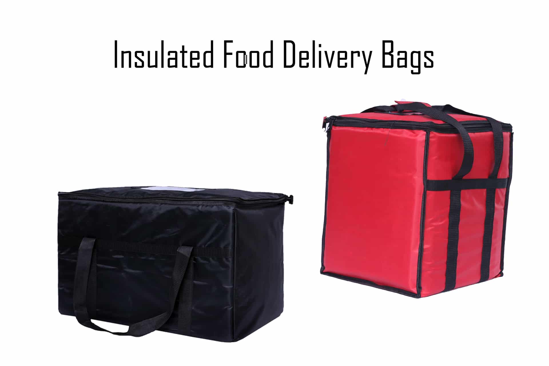 insulated food delivery bags