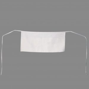 white waist aprons