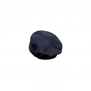 black mesh pill box hat
