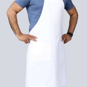 white aprons with pockets