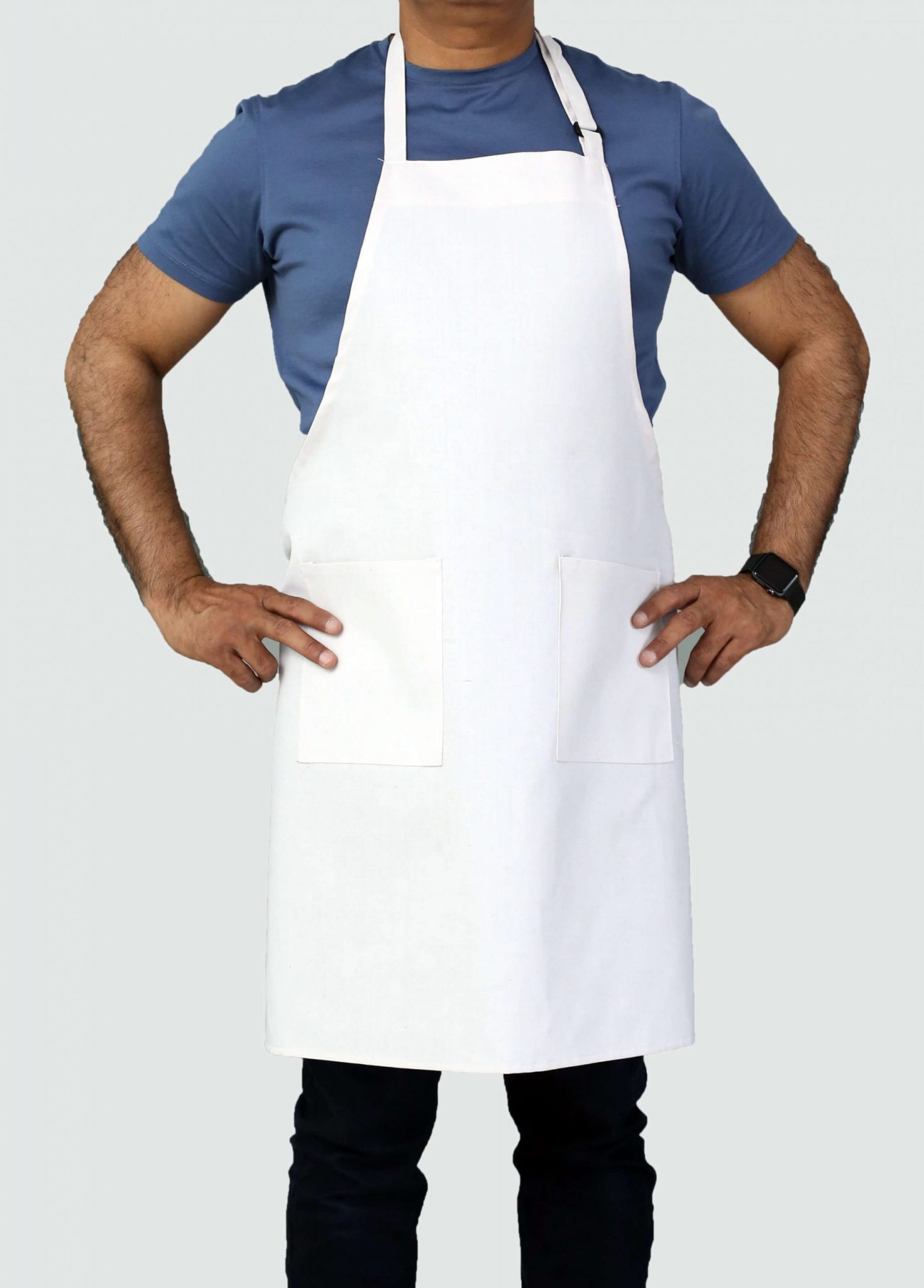 Black Bistro Apron with Pocket 34 X 28 Chefs Choice by Resturant linen 