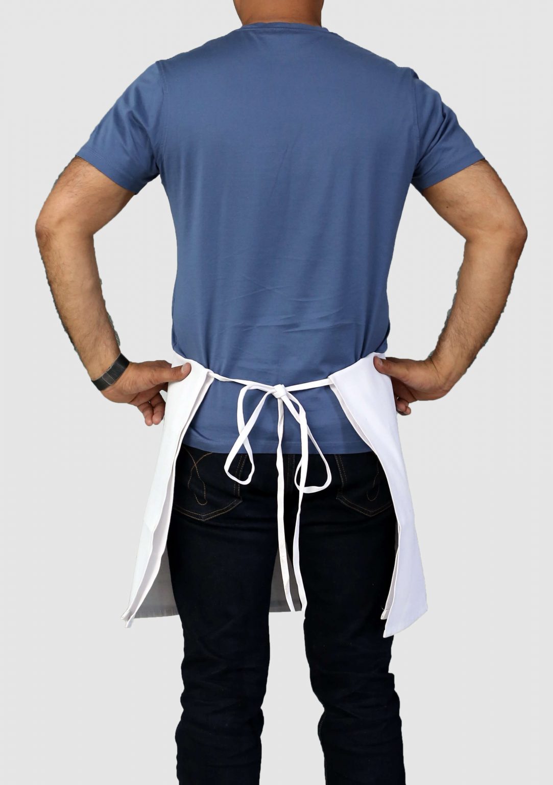 Best Quality White 4 Way Waist Apron » Restaurant Linen Store