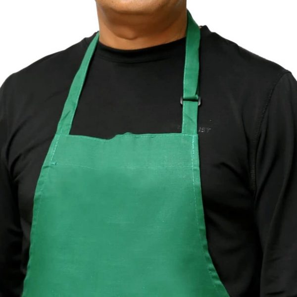 adjustable bib apron with pockets