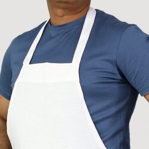 white apron's neck style