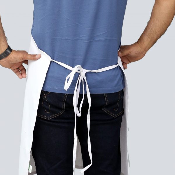 professional apron's tie straps